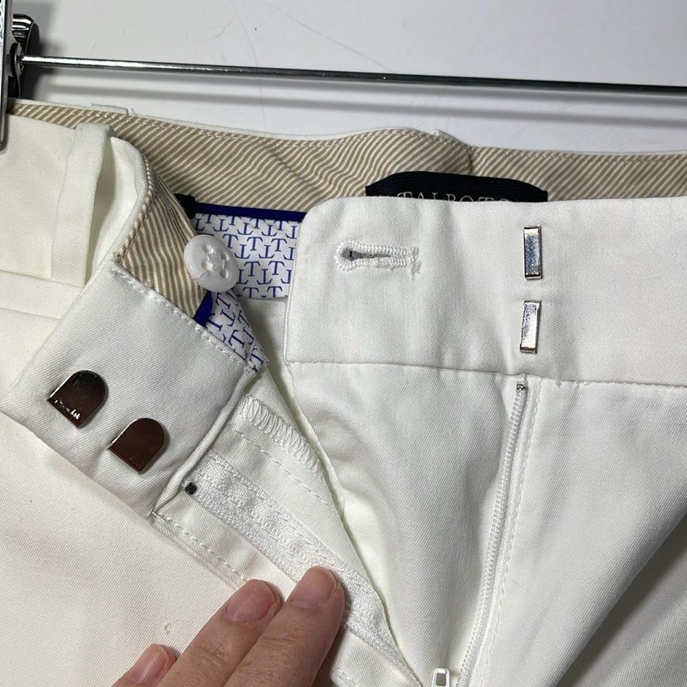 Talbots White Capri Pants - Picture 4 of 5